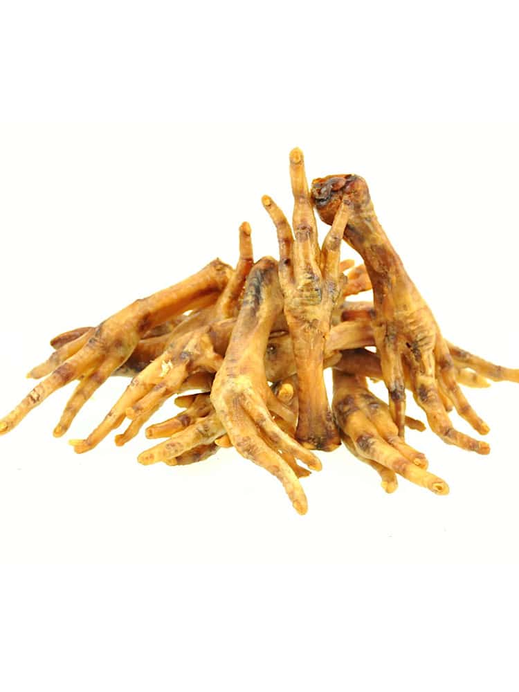 Chicken Feet Dried in a bag Dog treat