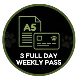 VIP - Weekly Full day - 3 day pass