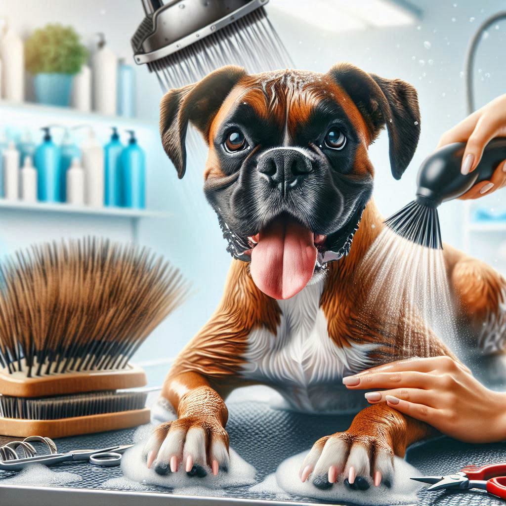 Large dog Bath and Blow Dry Basic. (Nail Trimming and Ear Clean)