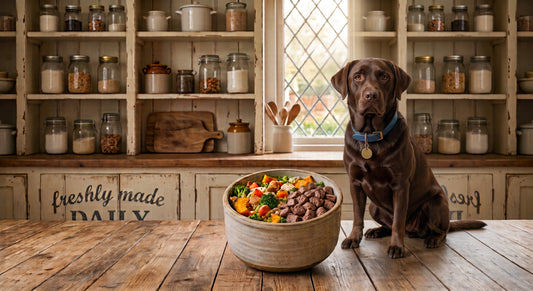 Pan seared Beef with Sweet Potatoes Carrots  Broccoli  500g Freshly made (Dog Food)