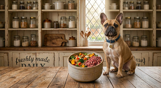 Pan seared Kangaroo with Sweet Potatoes Carrots  Broccoli  500g Freshly made (Dog Food)