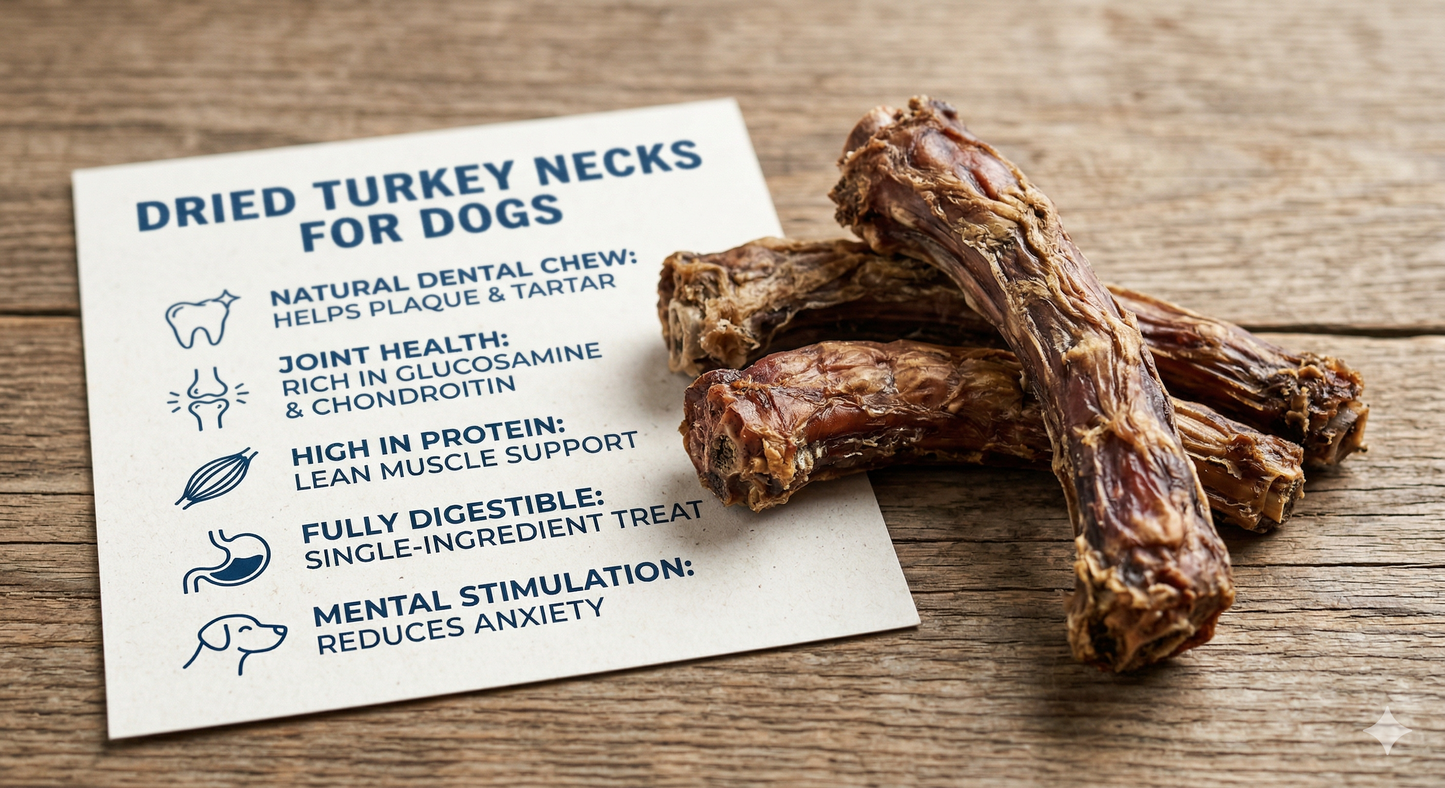 Turkey Necks dried each Australian Turkey Fresh